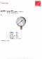 Manometer 110.31-KDE 0 til 1,6 bar G 1/8